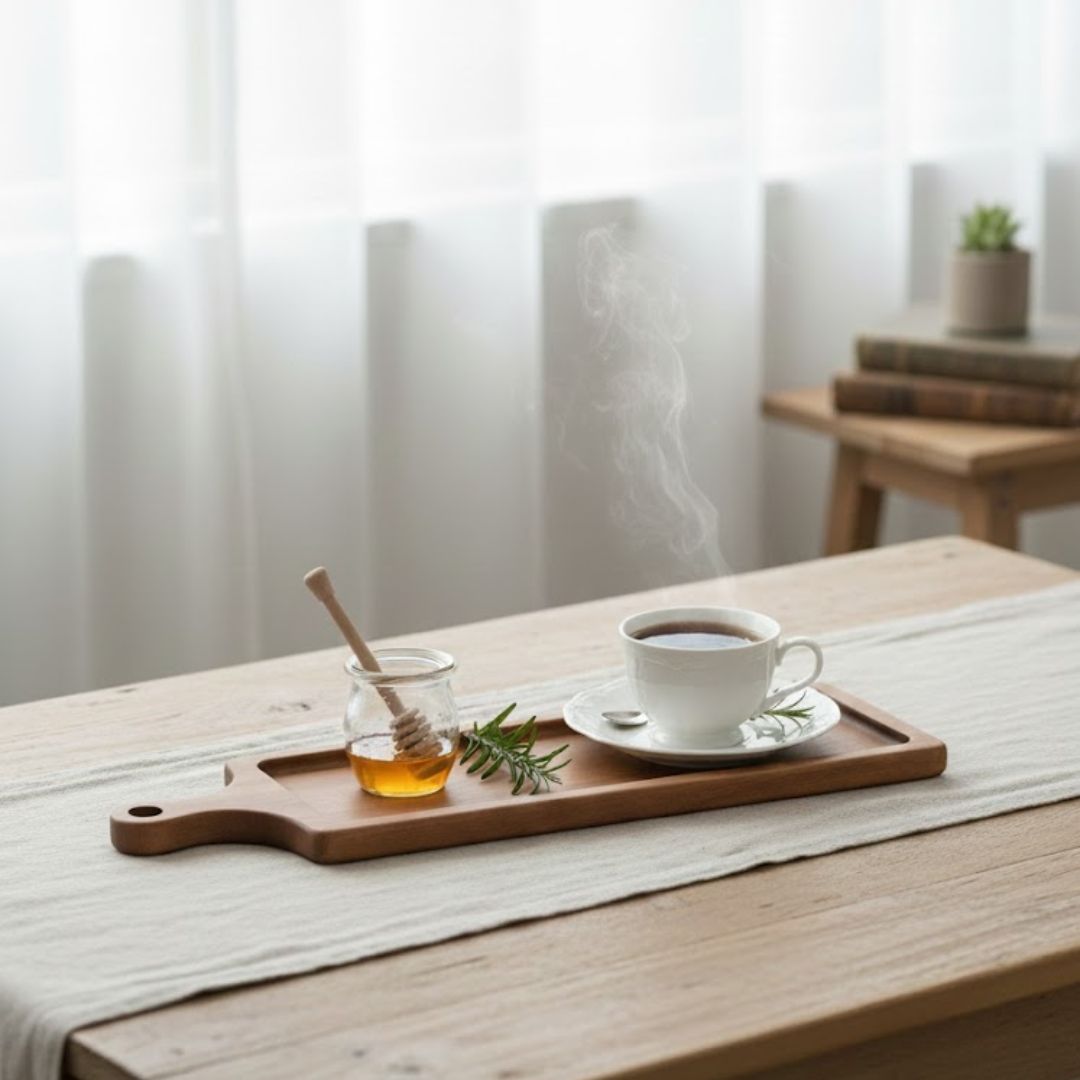 Rectangle Groove Platter for Elegant Dining